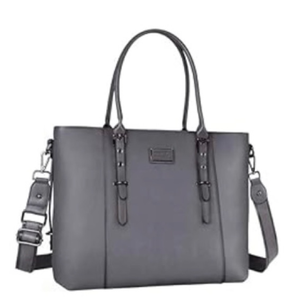 NWT - Leather Laptop/Tote Bag